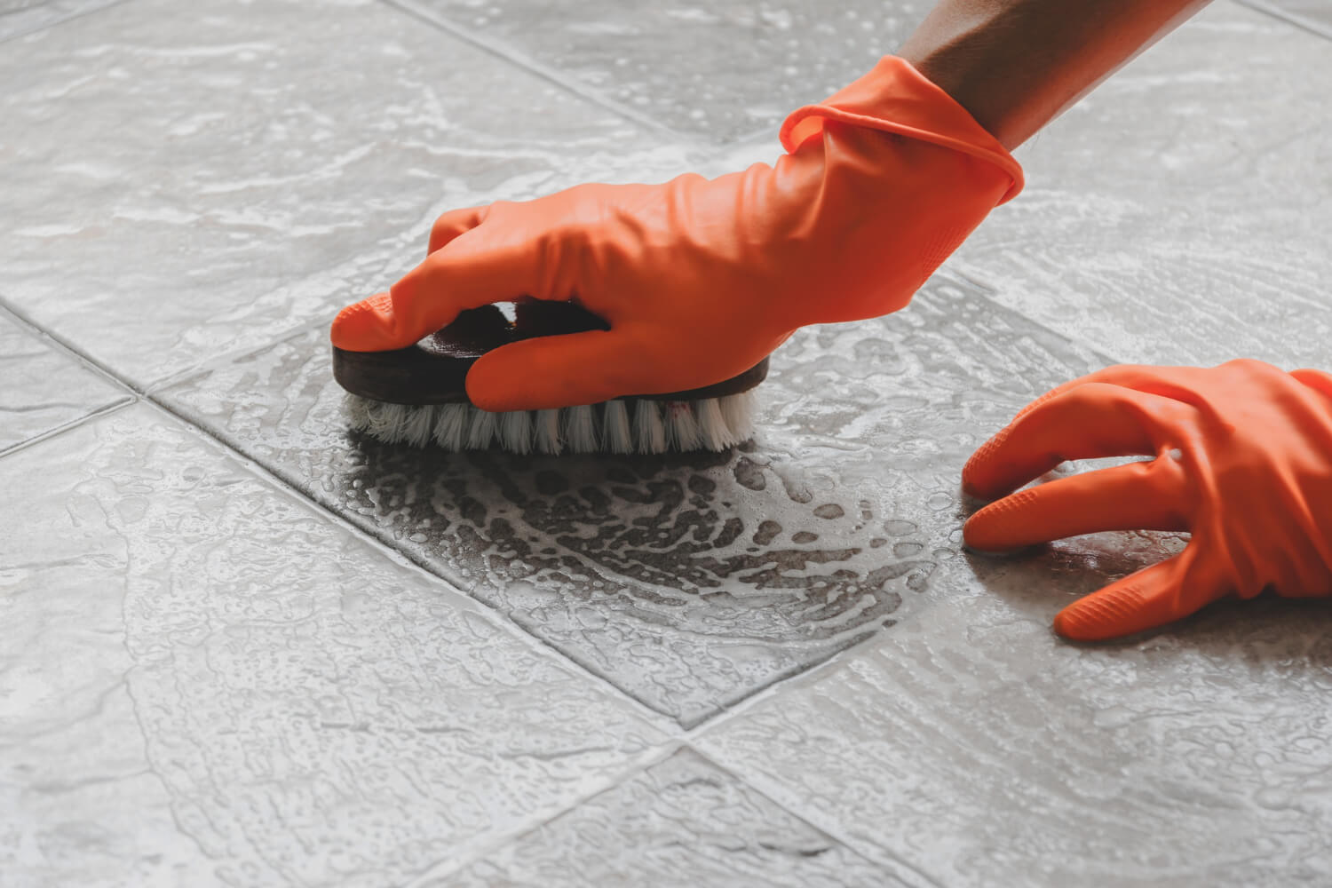 Professional tile and grout cleaning in Phoenix commercial space